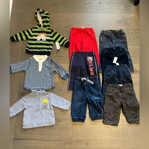 Boys fall/winter lot 12-18M all new with tags Ret $350